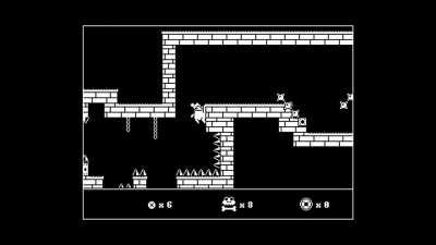 Gameplay of my 1-bit pixelart style game. I loved to draw this <3