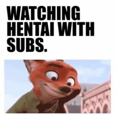 Basically any show with subtitties.