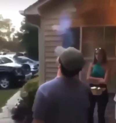 Putting fireworks in your mouth