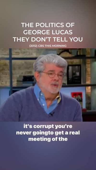 Boomer George Lucas gets it