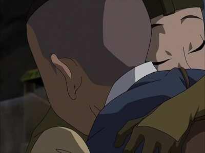 Sokka and Suki's different approaches when seeing each other