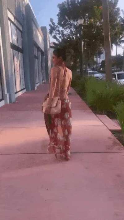 Mouni Roy walking like this, Some black guys gonna think she's a sl*t and gonna force their self on her. I don't think she will resist.