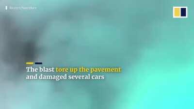 Kids throws firecrackers into manhole, gets yeeted into the air (reposting this with the video)