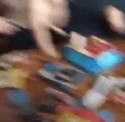 Kid snuffs out his birthday candle with his face.TheNeutralParty