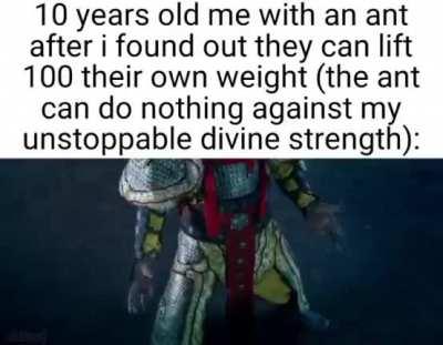 You are strong. But not enough