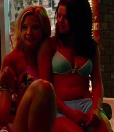 Chilling in her bikini