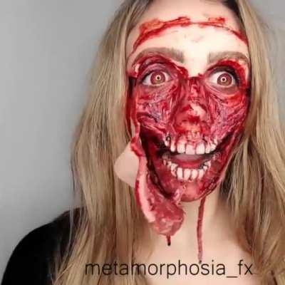 This Halloween makeup