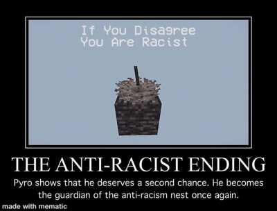 Anti-Racist ending