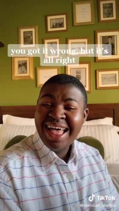 Guy with a beautiful voice