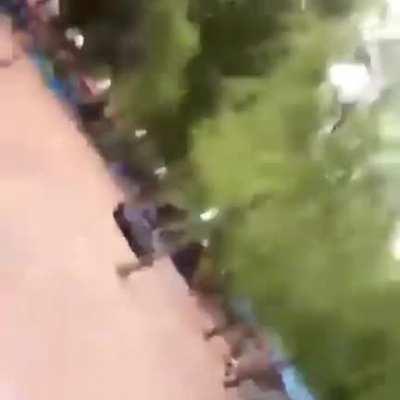 Waterpark malfunction causes Tsunami wave