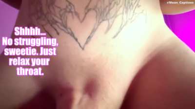 Shhhhhh... it's what mommy wants.