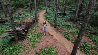 Connecting with nature hehe