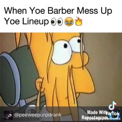 When Yoe Barber Mess Up Yoe Lineup 👀😂🔥