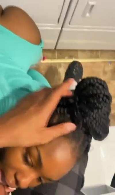 Caught in the laundry room