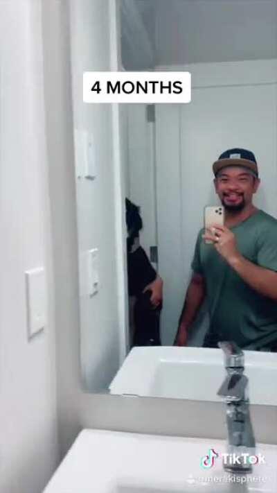 Over 8 months, Bailey the Bernese Mountain Dog outgrew her crate, harness, and our ability to carry her.