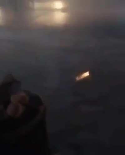 Girls fail to launch a firework