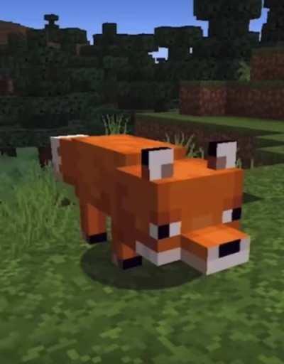 Those Minecraft animals getting chonked