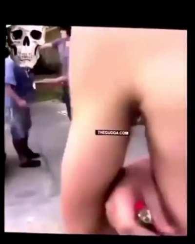 White guy knockout his dad for calling his black friends the n word