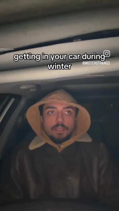 Cold car