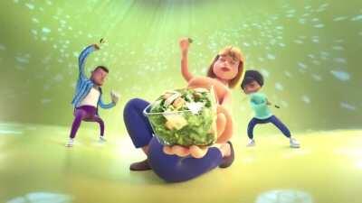 grub hub ad but epic