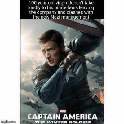 Explain the movie plot badly: MCU edition(gif). If it becomes choppy you can check the gallery version in the comments.