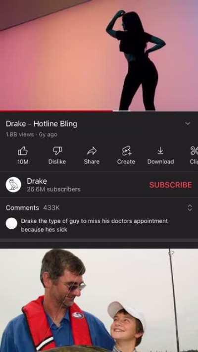 Hotline Bling low quality full version.