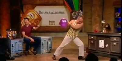 Just like in the cartoons