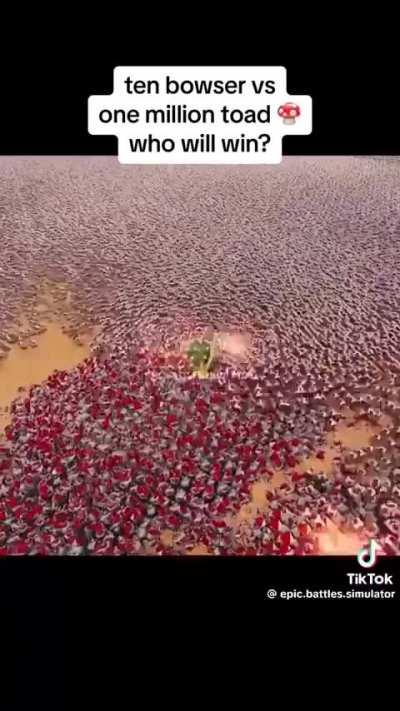 An alternate scene of the Mario movie