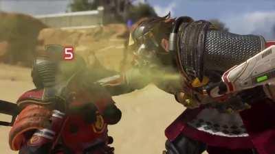 Caustic finisher but accurate to the nerf