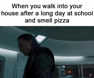 Friday pizza in school and home is the best