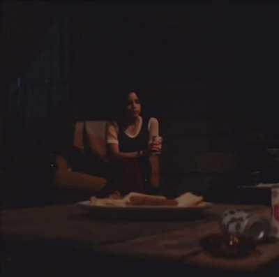 Jenna Ortega waiting her turn