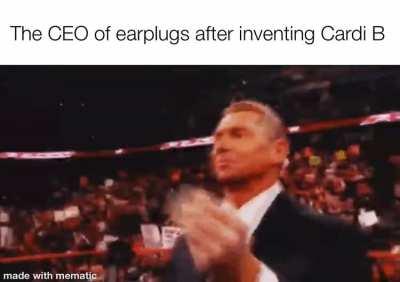 Here comes the money!