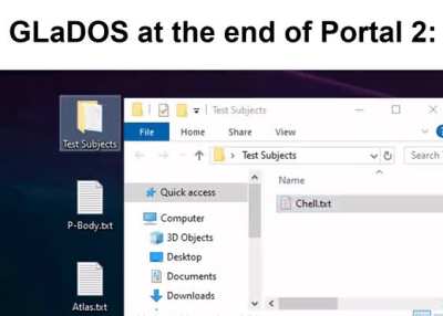 its ok she didn't empty the recycle bin (right?)