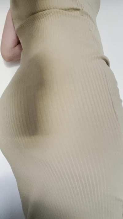 Tight dress, tight sissy ass