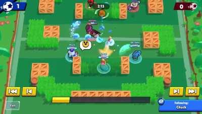 my genius... it's almost frightening.