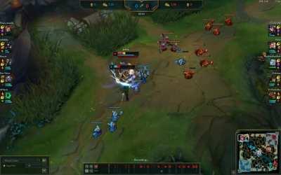 i mean irelia's q not like this