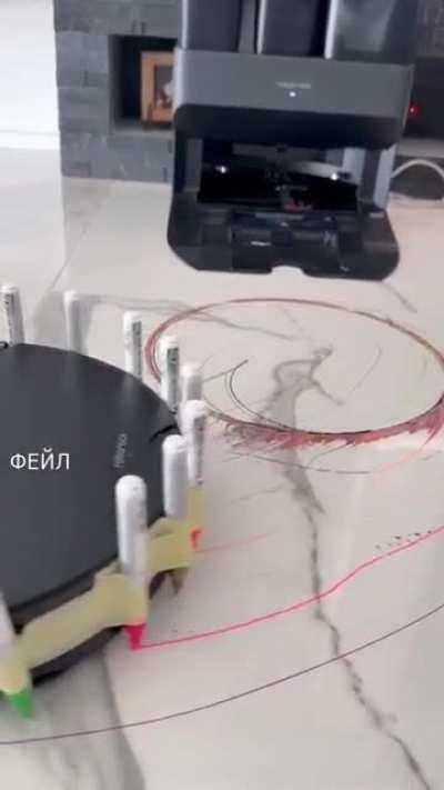 Cleanup with sharpies