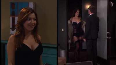 Alyson Hannigan and Cobie Smulders in HIMYM