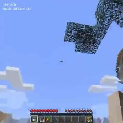 Playing on my school iPad nether at 1:44 the void at 1:55 pig at 2:30 wheat at 3:55 glitch world at 4:05 lava at 4:30 and honey at 4:37 weird shadow floating sand thing at 4:50