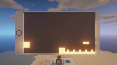 I made geometry dahs using only redstone!