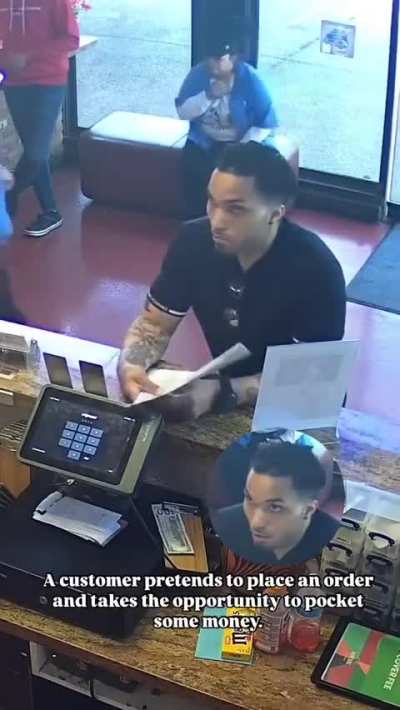 Caught in the Act: Customer Fakes Order to Steal Cash