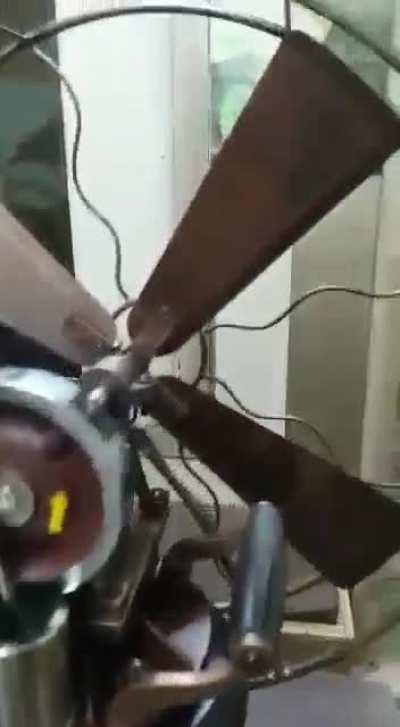 175 year old fan, before the widespread use of electricity