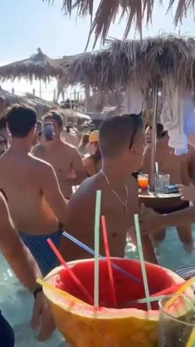 Bro sees the music lol