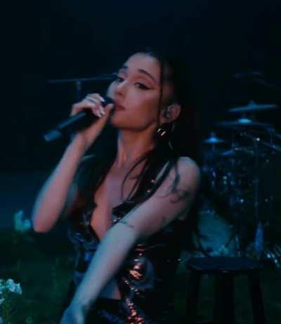 I love her outfits in Positions Live