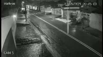 Not the best choice, but dam if that guy wasn't motivated.