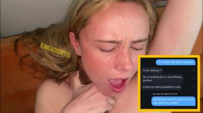 I don't think she believed me until I rearranged her guts