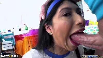 Penelope's Filthy Face Fucking Session