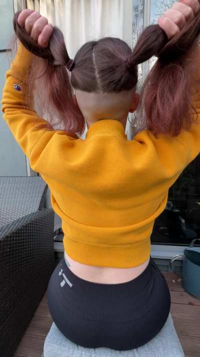 Would you pull on my pigtails?