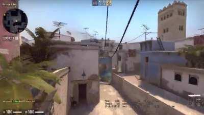 Another cool window smoke for Mirage [128-tick]