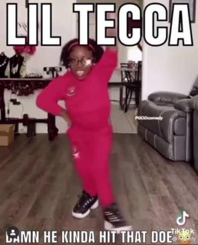 lil tecca hittin them moves 😩😩